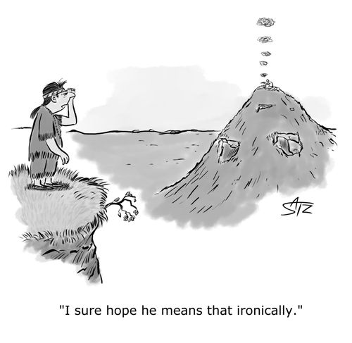 "I sure hope he means that ironically."