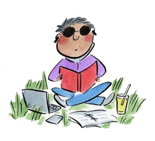 Reading in the Sunshine