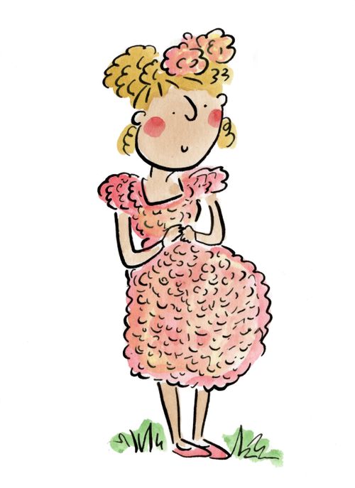 Ruffly Pink Dress