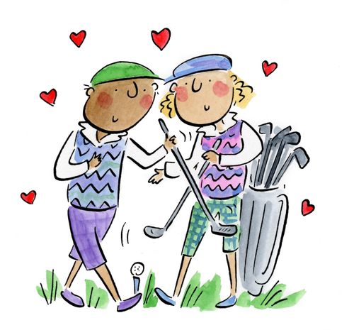 Golfing Romance