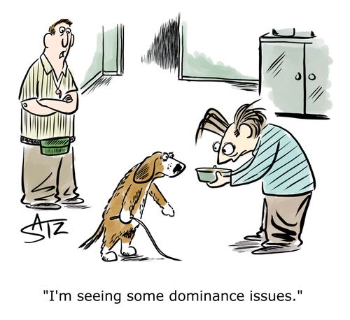 "I'm seeing some dominance issues."