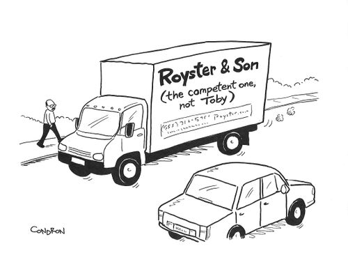 Royster & Son (the competent one, not Toby)