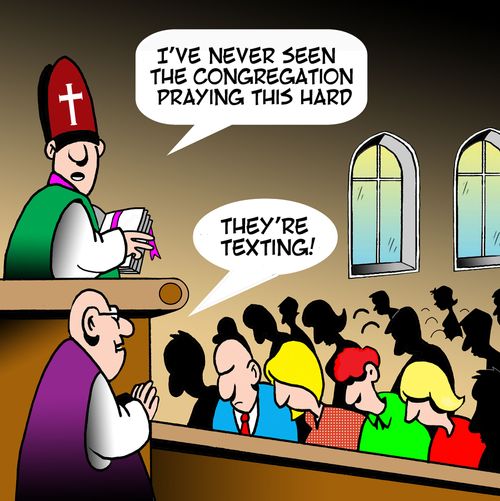 "I've never seen the congregation praying this hard."