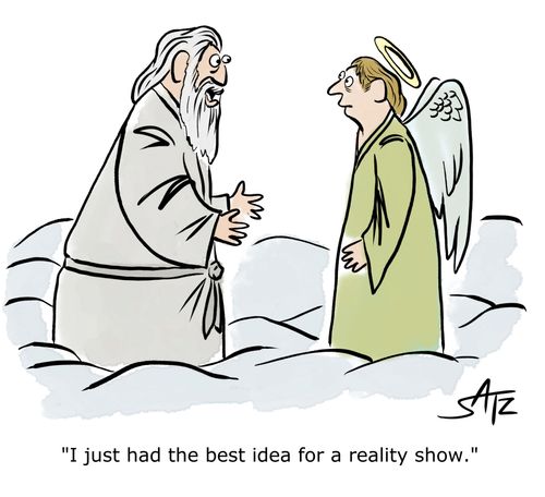 "I just had the best idea for a reality show."