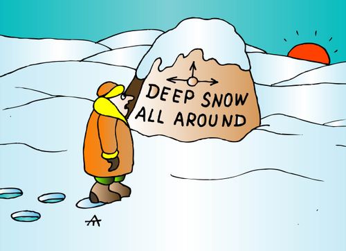 Deep Snow All Around