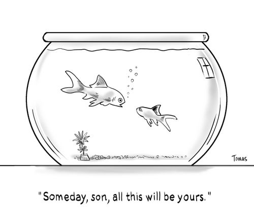 "Someday, son, all this will be yours."
