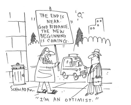 "I'm an optimist."