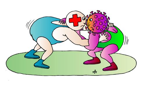 Covid Wrestling