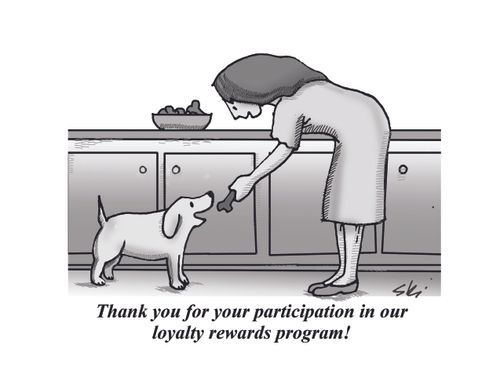 "Thank you for your participation in our loyalty rewards program!"