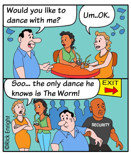 "Would you like to dance with me?"
