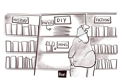 Library DIY Section