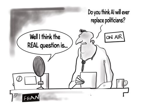 "Well I think the Real question is..."