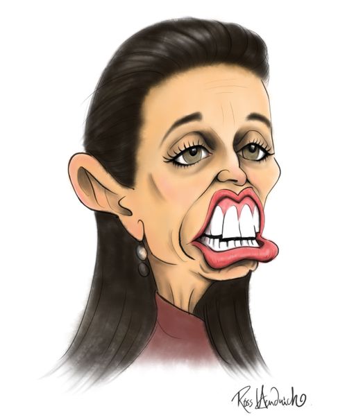 Jacinda Ardern Caricature