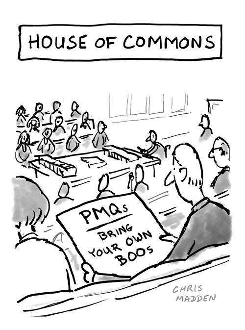 House of Commons: PMQ - Bring Your Own Boos