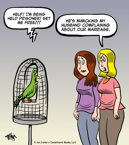 "Help! I'm being held prisoner! Set me free!!!"