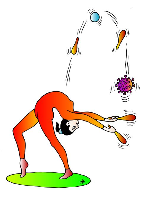 Covid Juggle