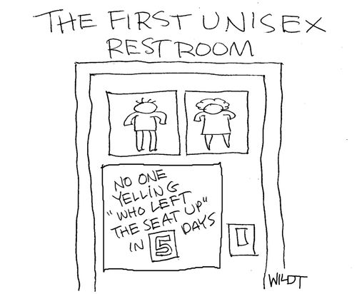 The First Unisex Rest Room