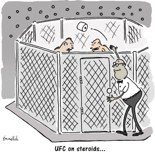 UFC on steroids...