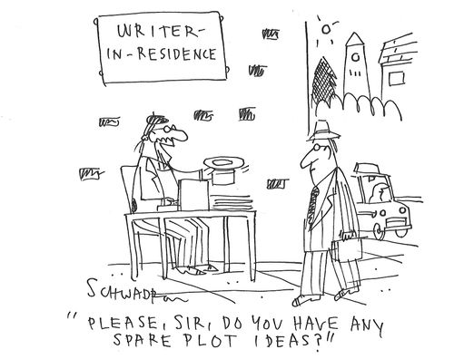 "Please, sir, do you have any spare plot ideas?"