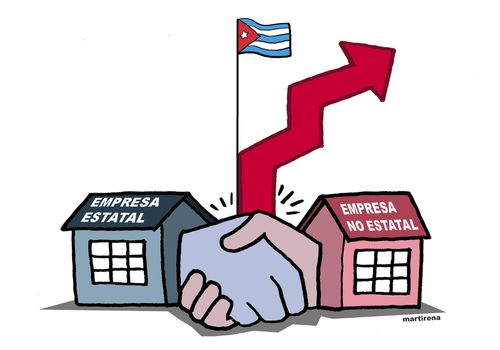 Alliance private and state company in Cuba