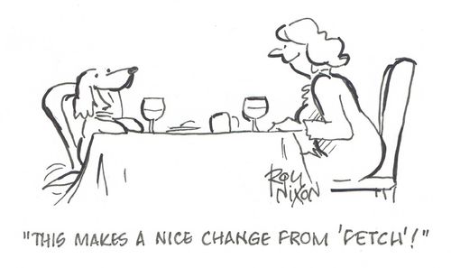 "This makes a nice change from 'Fetch'!"
