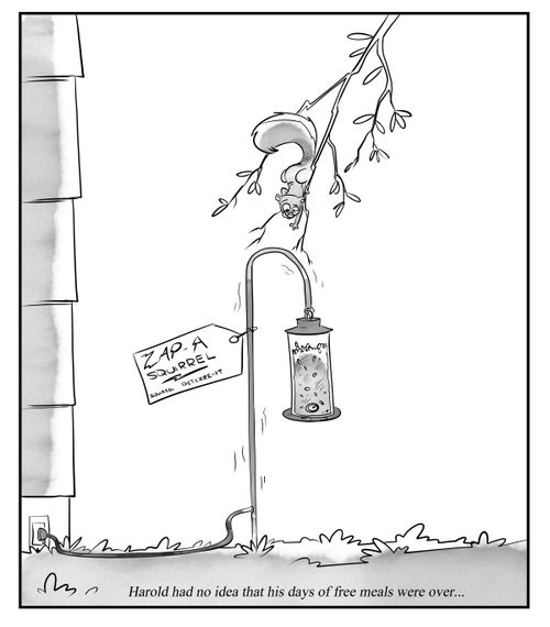 Harold had no idea that his days of free meals were over. . .