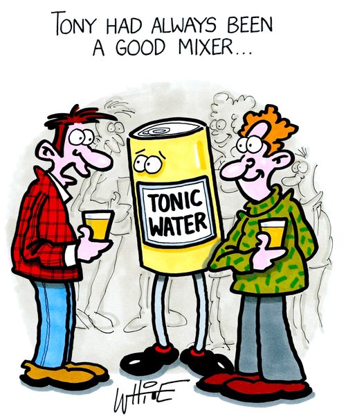 Tony had always been a good mixer...