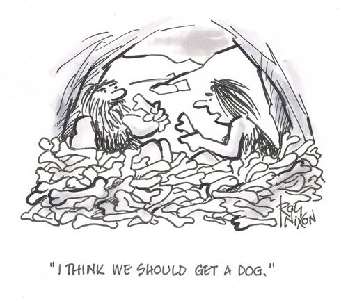 "I think we should get a dog."