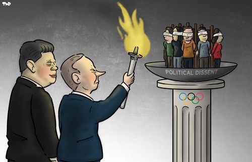 Vladimir Putin visits Xi Jinping for the Winter Olympics