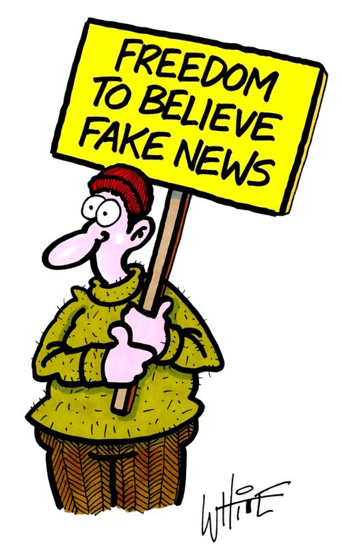 Freedom to believe fake news