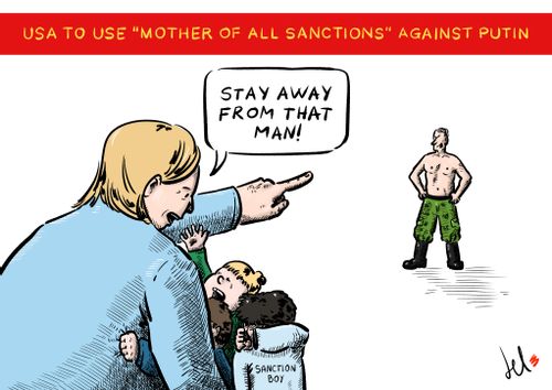 USA To Use 'Mother of All Sanctions' Against Putin