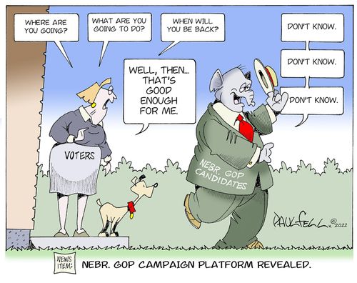 Nerb. GOP Campaign Platform Revealed.