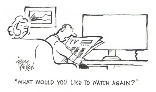 "What would you like to watch again?"