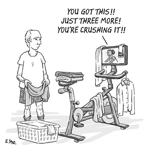 "You got this!! Just three more! You're crushing it!!"