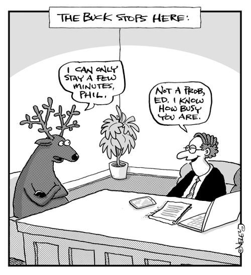 The Buck Stops Here