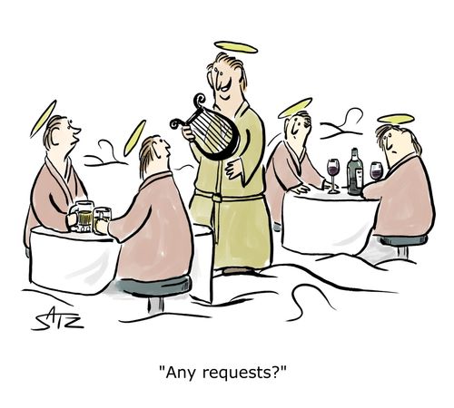 "Any requests?"