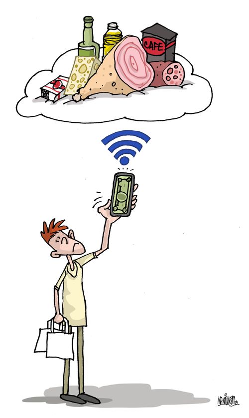 Paying for Food on Your Phone