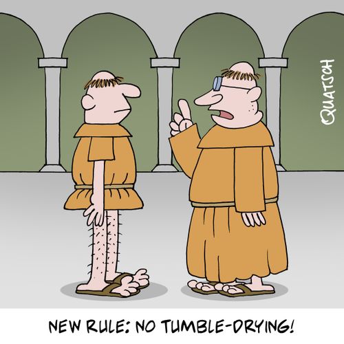 New rule: no tumble-drying!