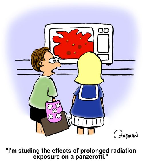 "I'm studying the effects of prolonged radiation exposure on a panzerotti."