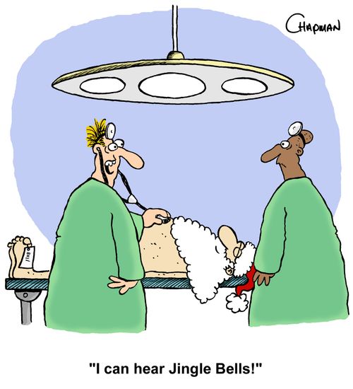 "I can hear Jingle Bells!"