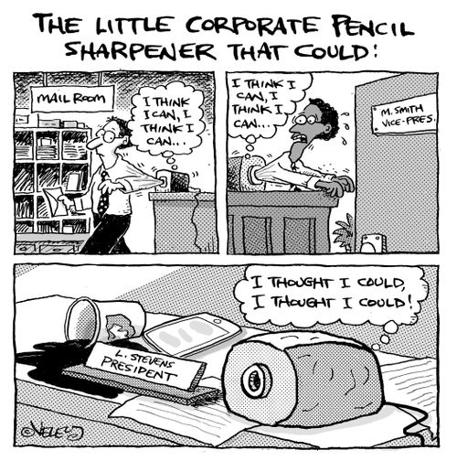 The Little Corporate Pencil Sharpener That Could