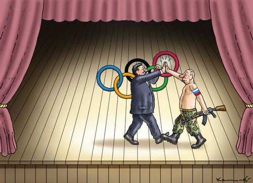 End of the Olympics, beginning of the Invasion?