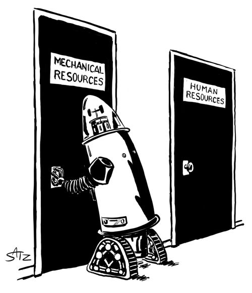 Doors labelled 'Mechanical Resources', and 'Human Resources