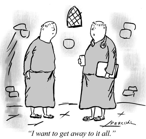 "I want to get away to it all."