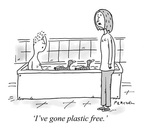 "I've gone plastic free."
