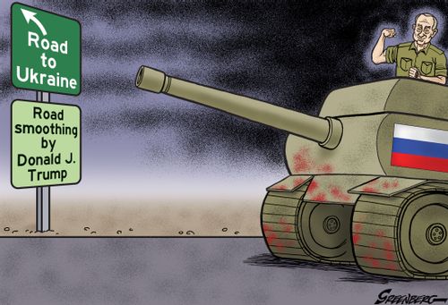 The Road to Ukraine. . . Road Smoothing by Donald J. Trump