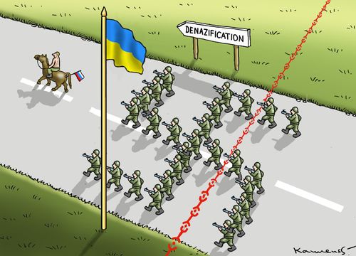 Putin's Denazification Claims