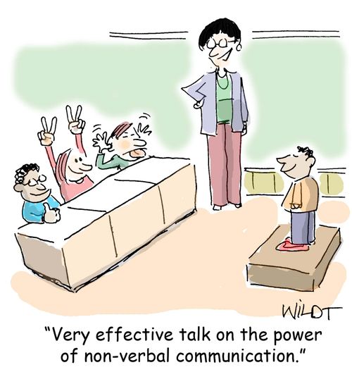 "Very effective talk on the power of non-verbal communication."