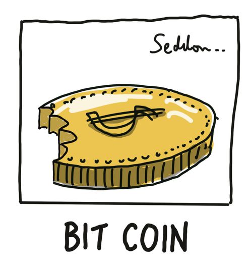 Bit coin.