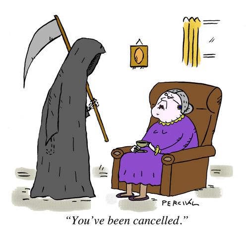 "You've been cancelled."